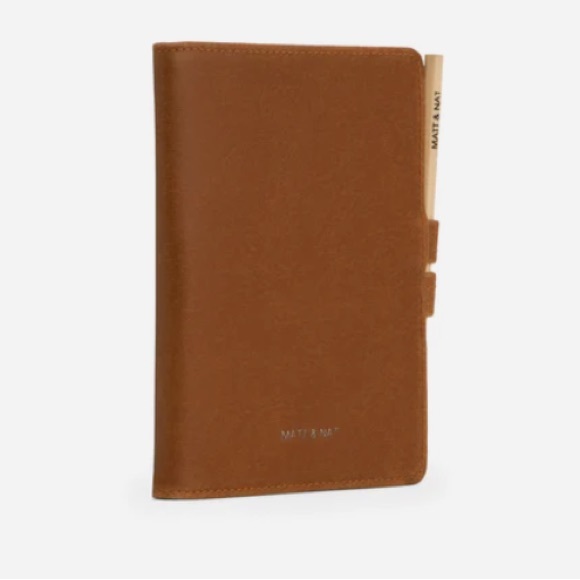 Authentic Matt & Nat notebook pad pencil in tan - Picture 4 of 7